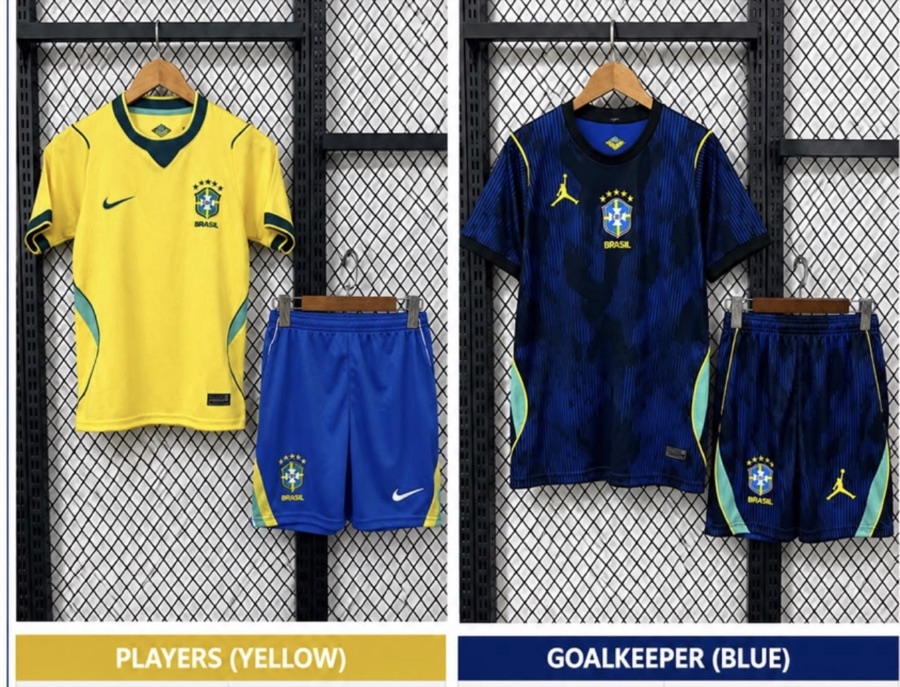 Brazil full uniform